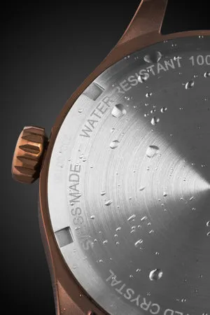 Wenger Terragraph herreur bronze sort skive silikone