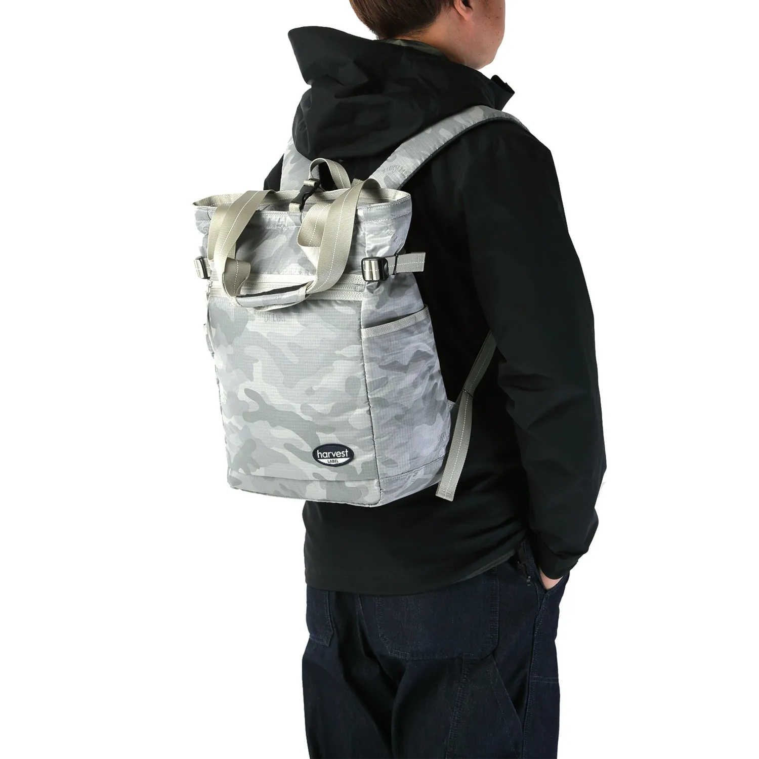 Harvest Label Neo Paratrooper HT-0160 2-vejs tote rygsæk sort
