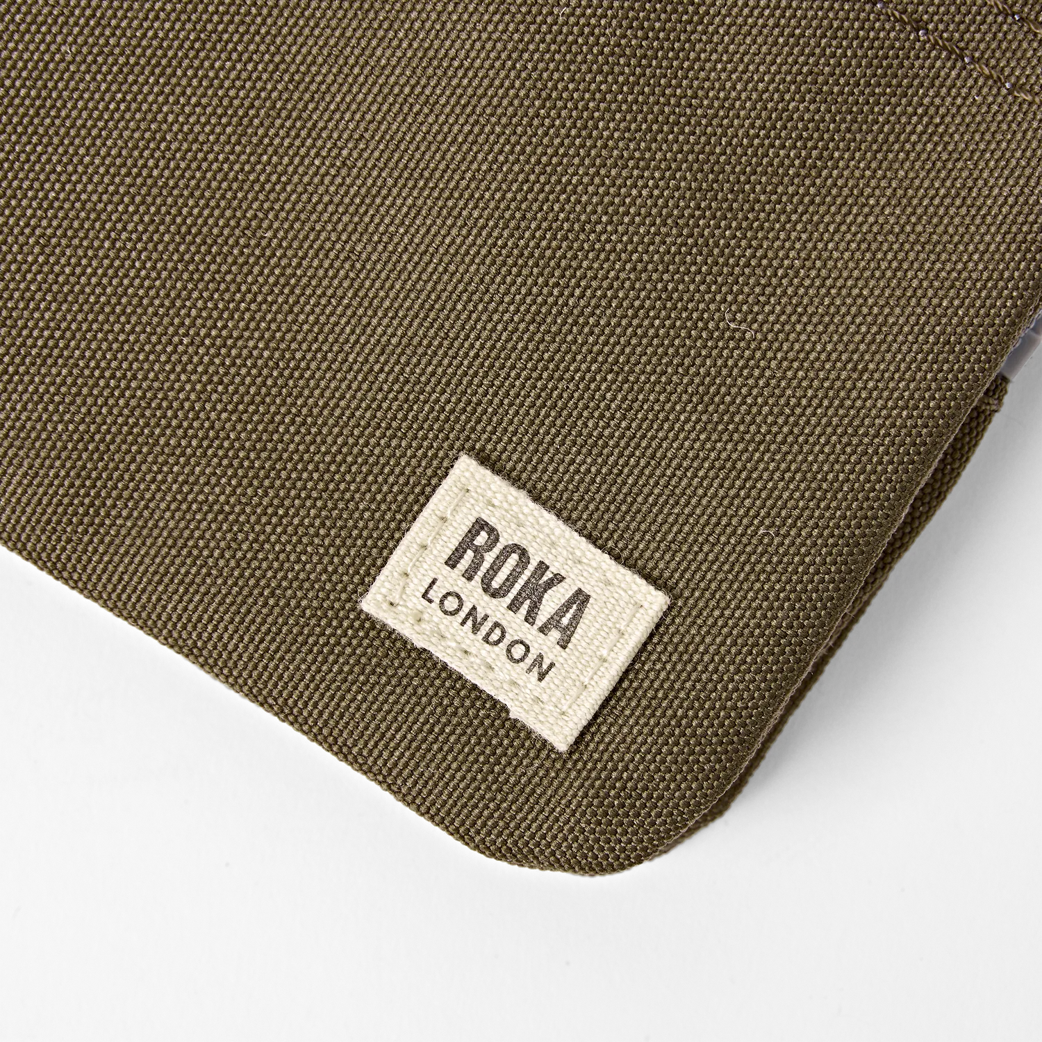 Roka London Carnaby pung sea spray small med lynlås
