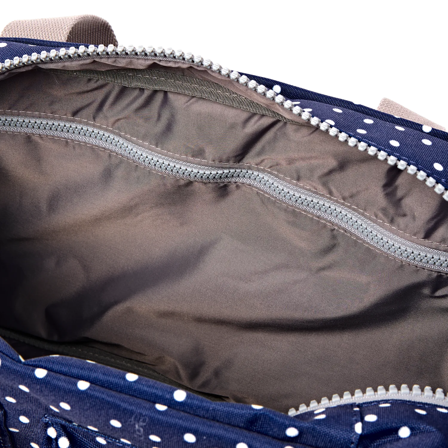 Roka Gatwick duffel Small navy polka dot håndbagage