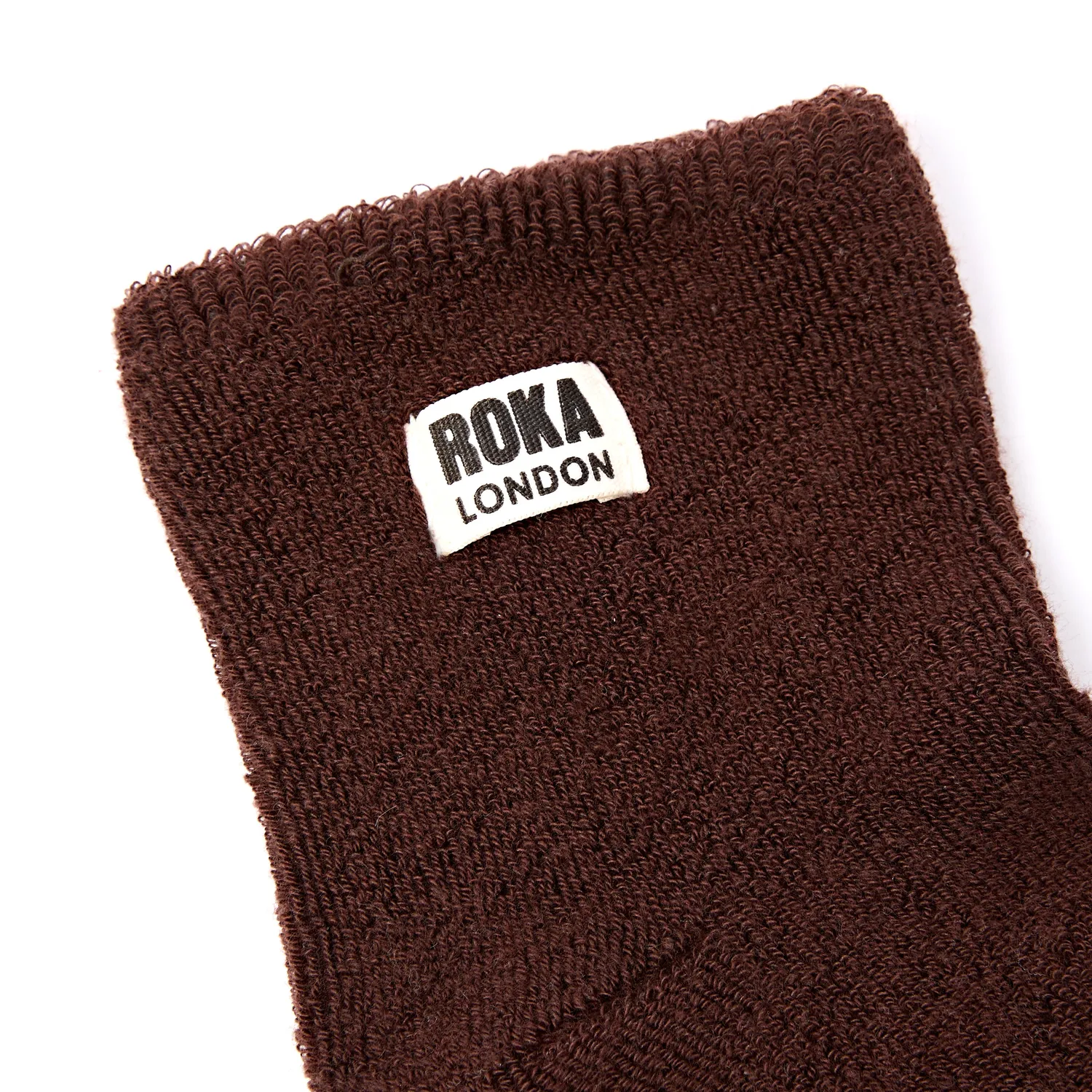 Roka London Watford hyggesokker Coco økologisk frotté