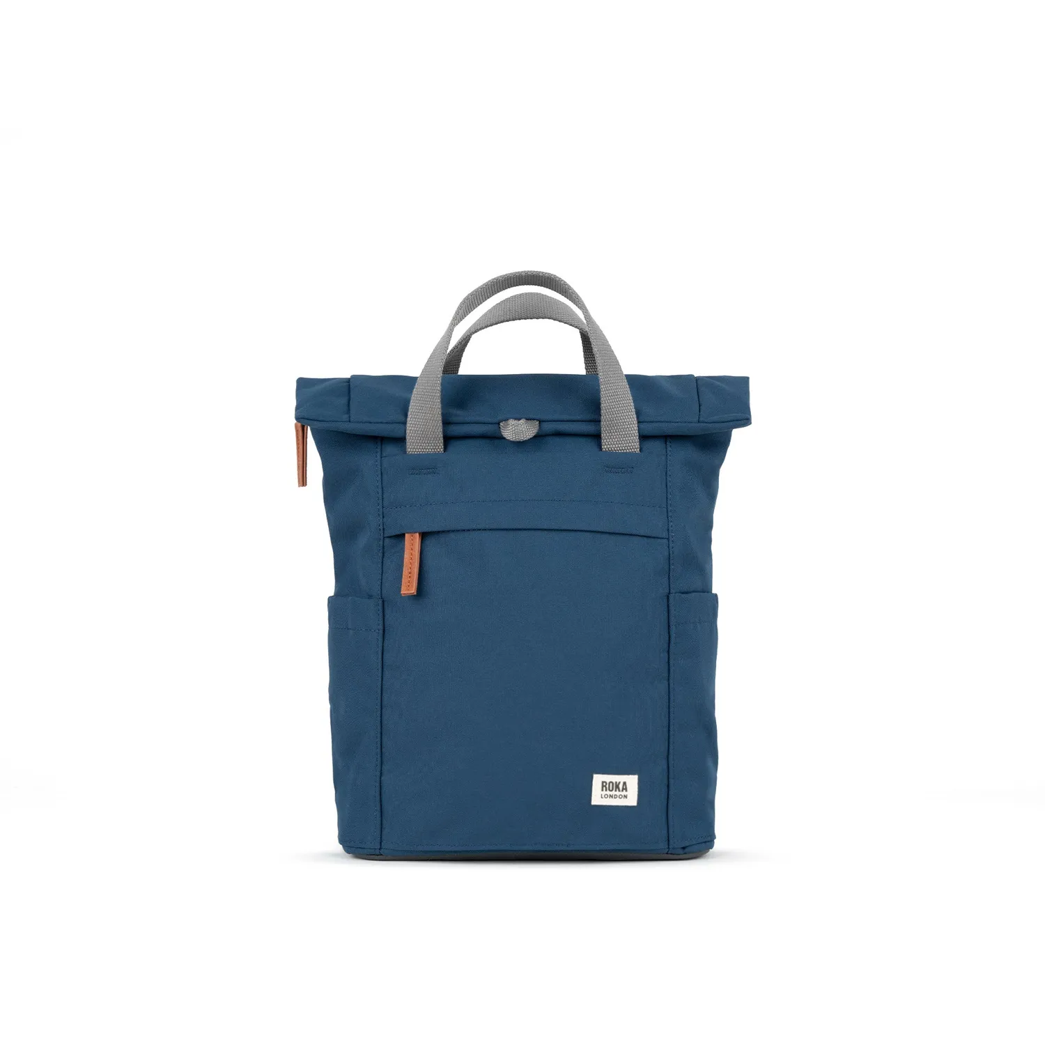 Roka London Finchley rygsæk deep blue laptoprum