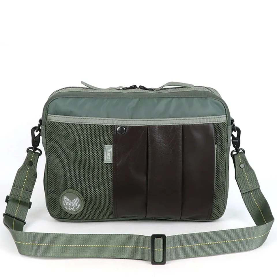 Harvest Label Custom HC-0113 skuldertaske sort A4