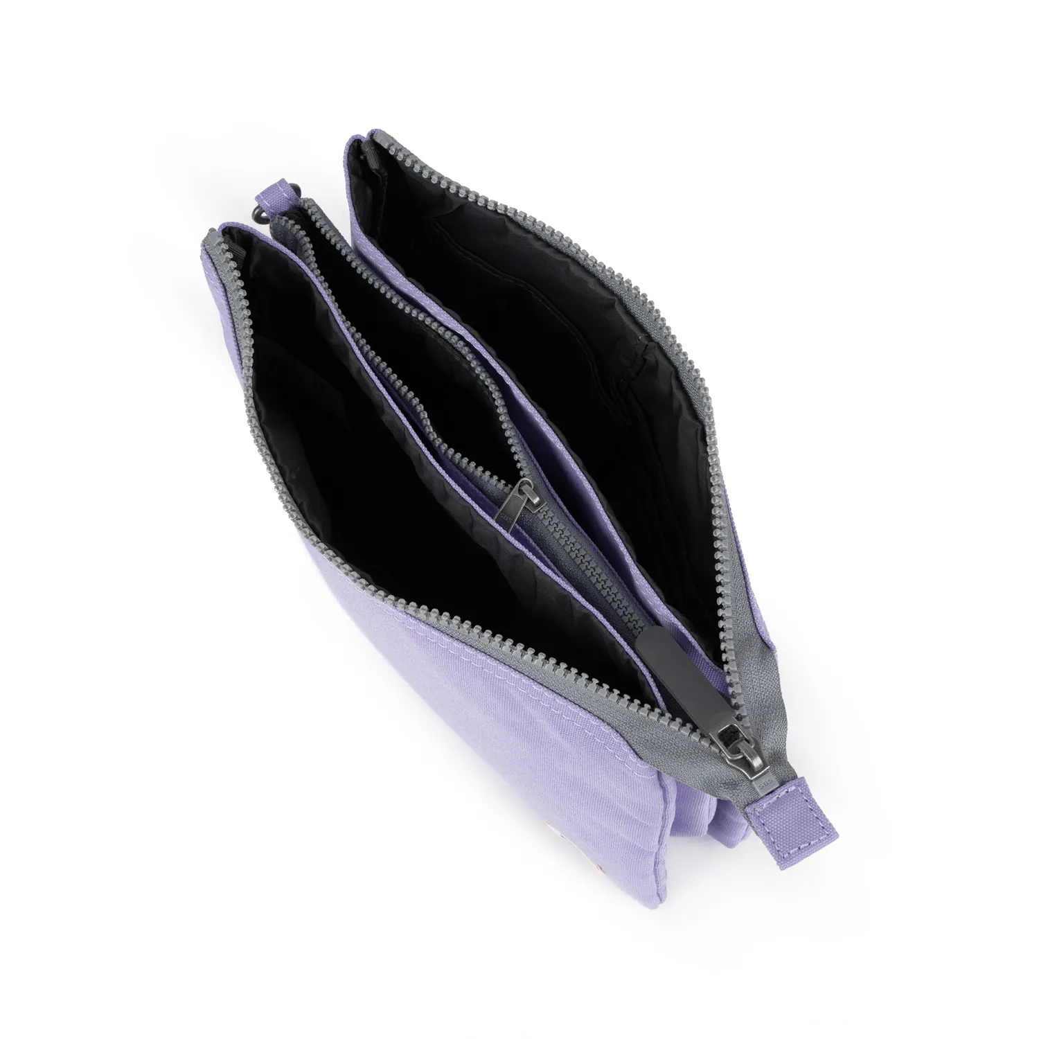 Roka London Carnaby XL crossbody taske Lavender 0,5 liter