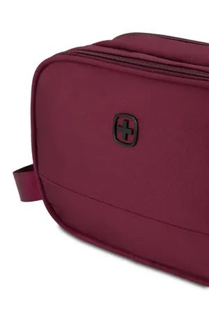 SwissGear Dual Compartment Dopp Kit toilettaske sort