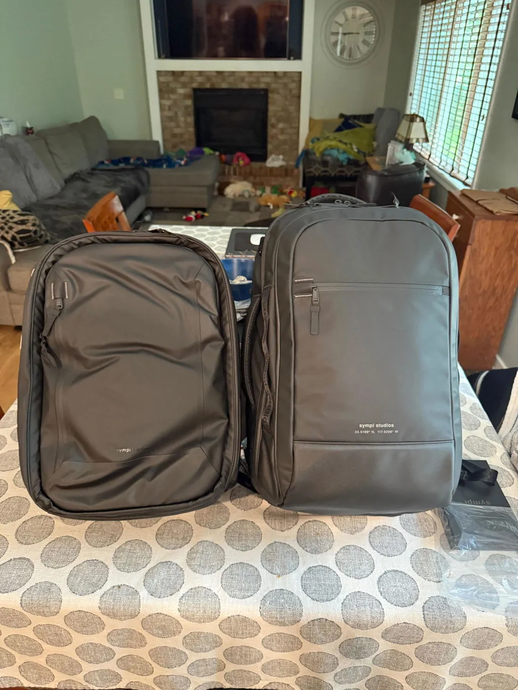 Sympl Travel Pack rygsæk 35 liter Carbonate 17"