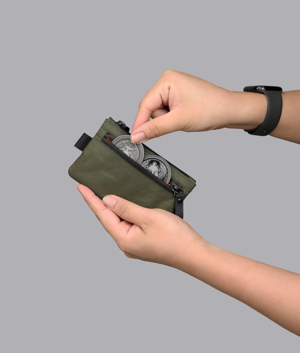 Alpaka Zip Pouch Ultradyne pung grøn let