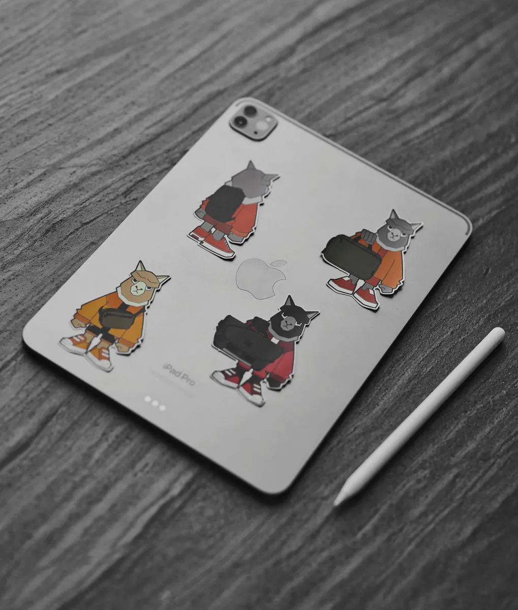 Alpaka Sticker Pack klistermærker 10 stk.