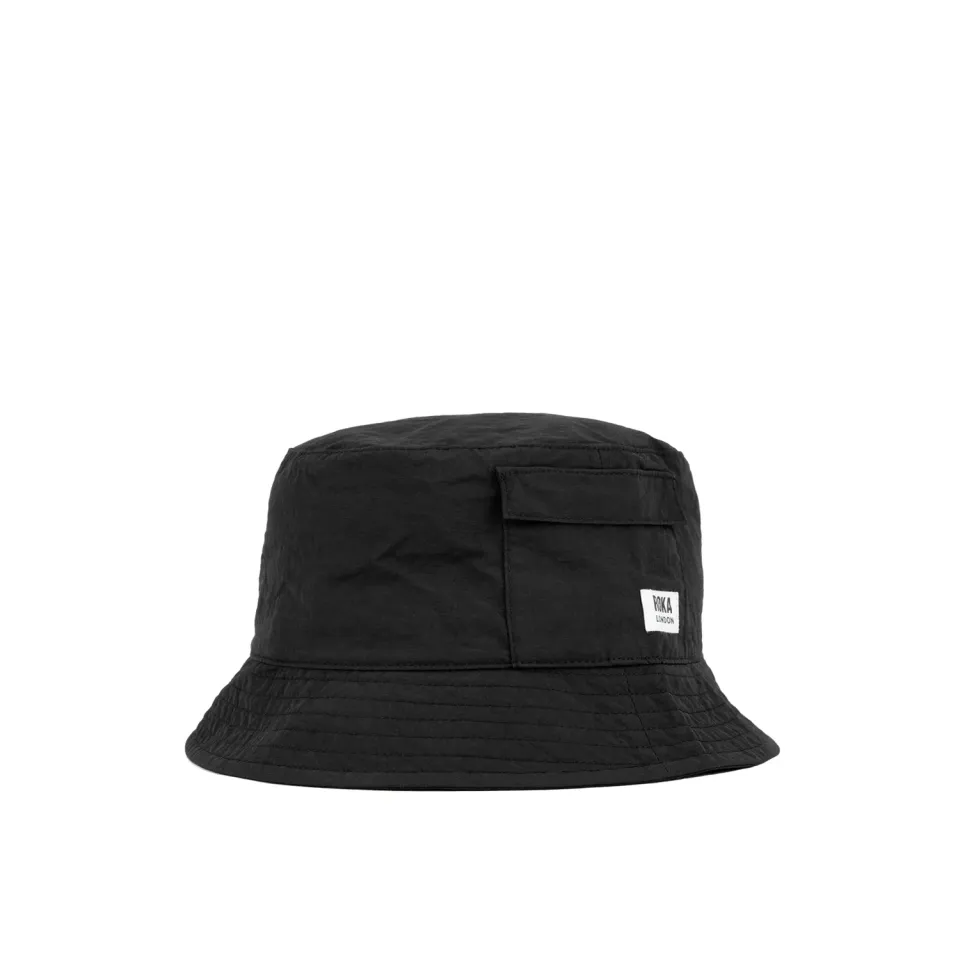 Roka London Bedford Black bøllehat UPF50+ sort
