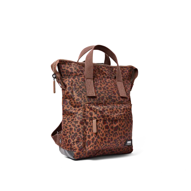 Roka London Bantry rygsæk Mini Leopard Small 7,4 l