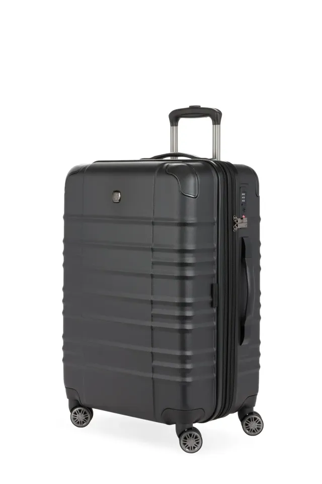 SWISSGEAR Cascade II Medium kuffert sort mellem