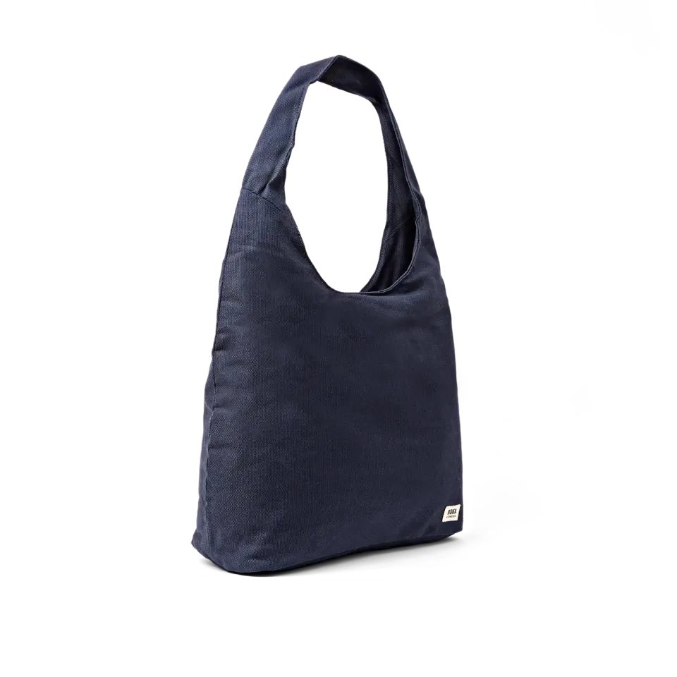 Roka London Hoxton skuldertaske anthracite large