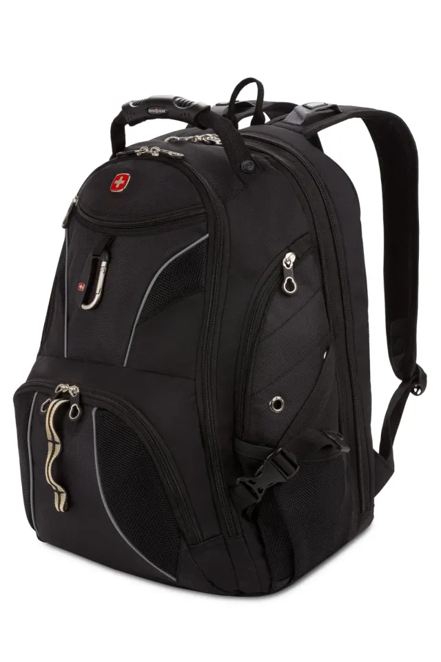 Swissgear 1923 ScanSmart laptoprygsæk sort 17 tommer