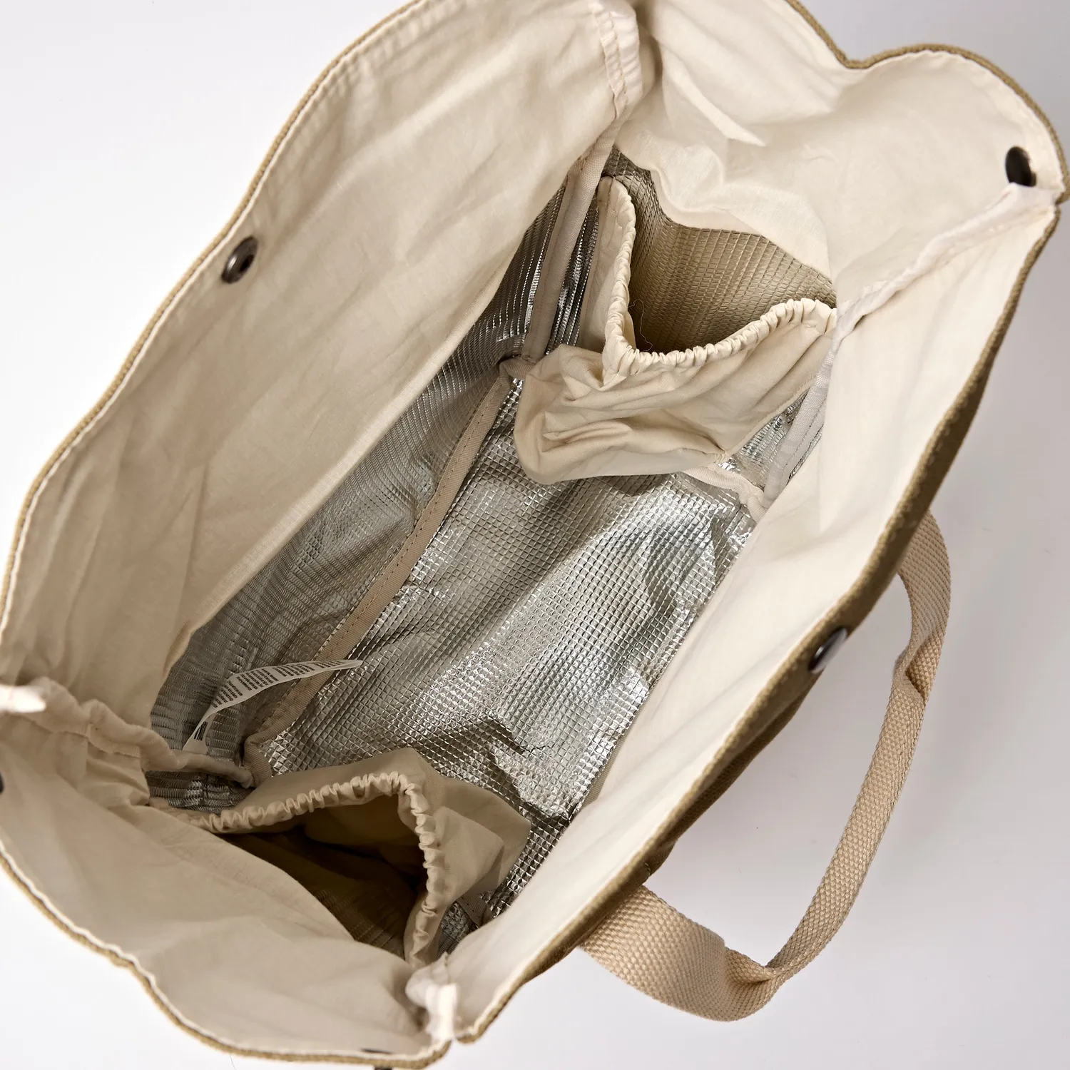 Roka London Hampstead madpakketaske Taupe 7,4 liter