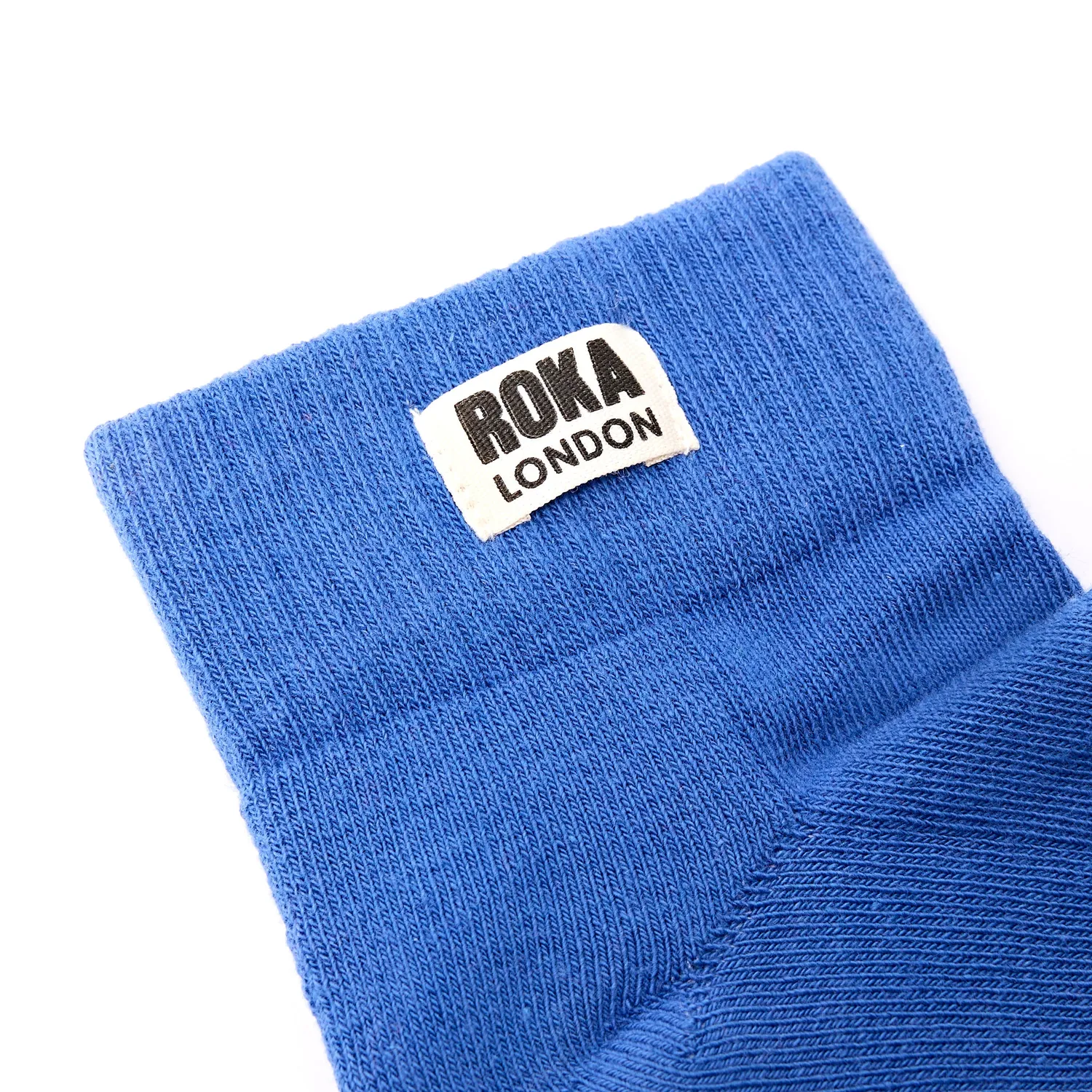 Roka Wembley ankelstrømper Malibu Blue 36-42 bomuld