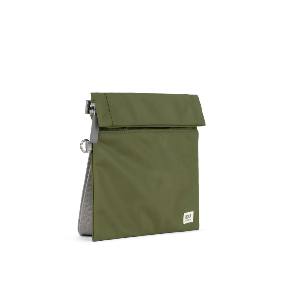 Roka London Stratford Small crossbody Military 0,5 liter