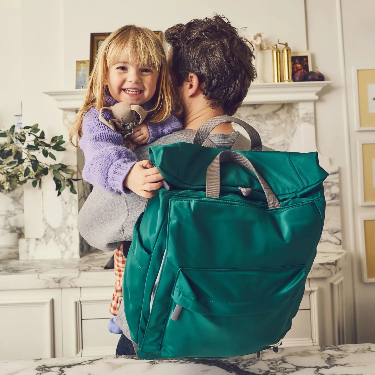 Roka London Primrose pusletaske Teal Large 4-i-1