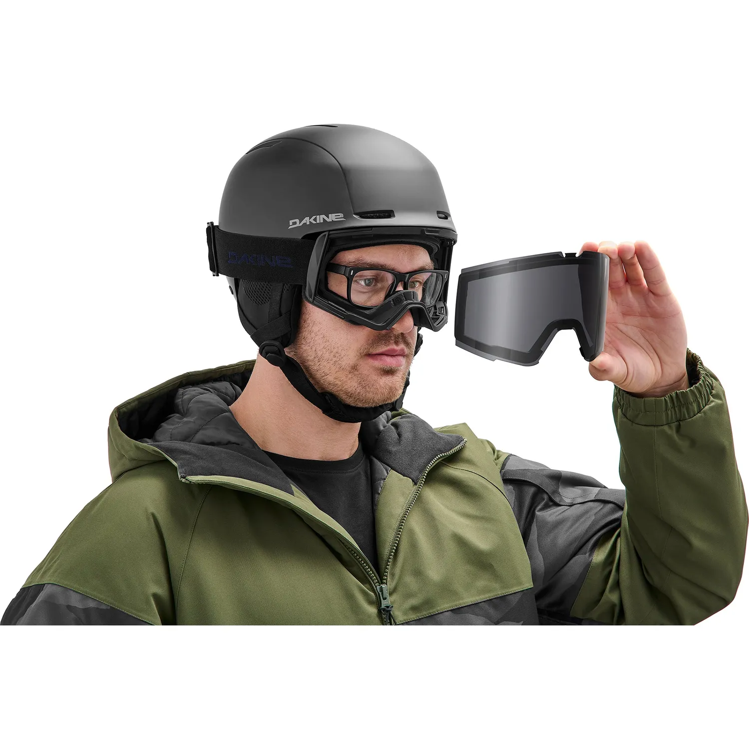 Dakine Sector skibriller Black magnetlinseskift