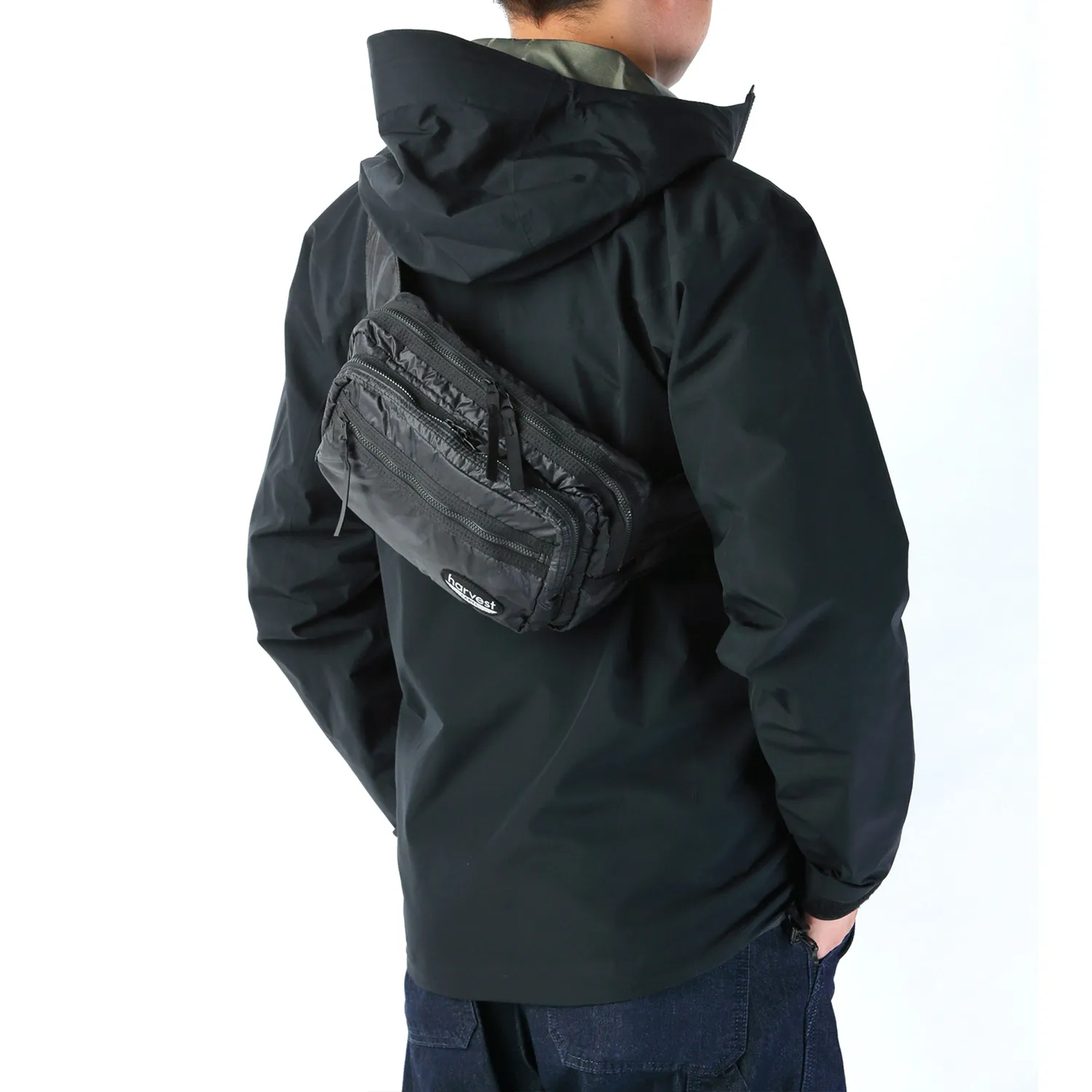 Harvest Label Neo Paratrooper HT-0152 bæltetaske sort