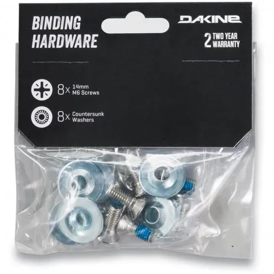 Dakine Binding Hardware snowboardskruer steel 8-pak