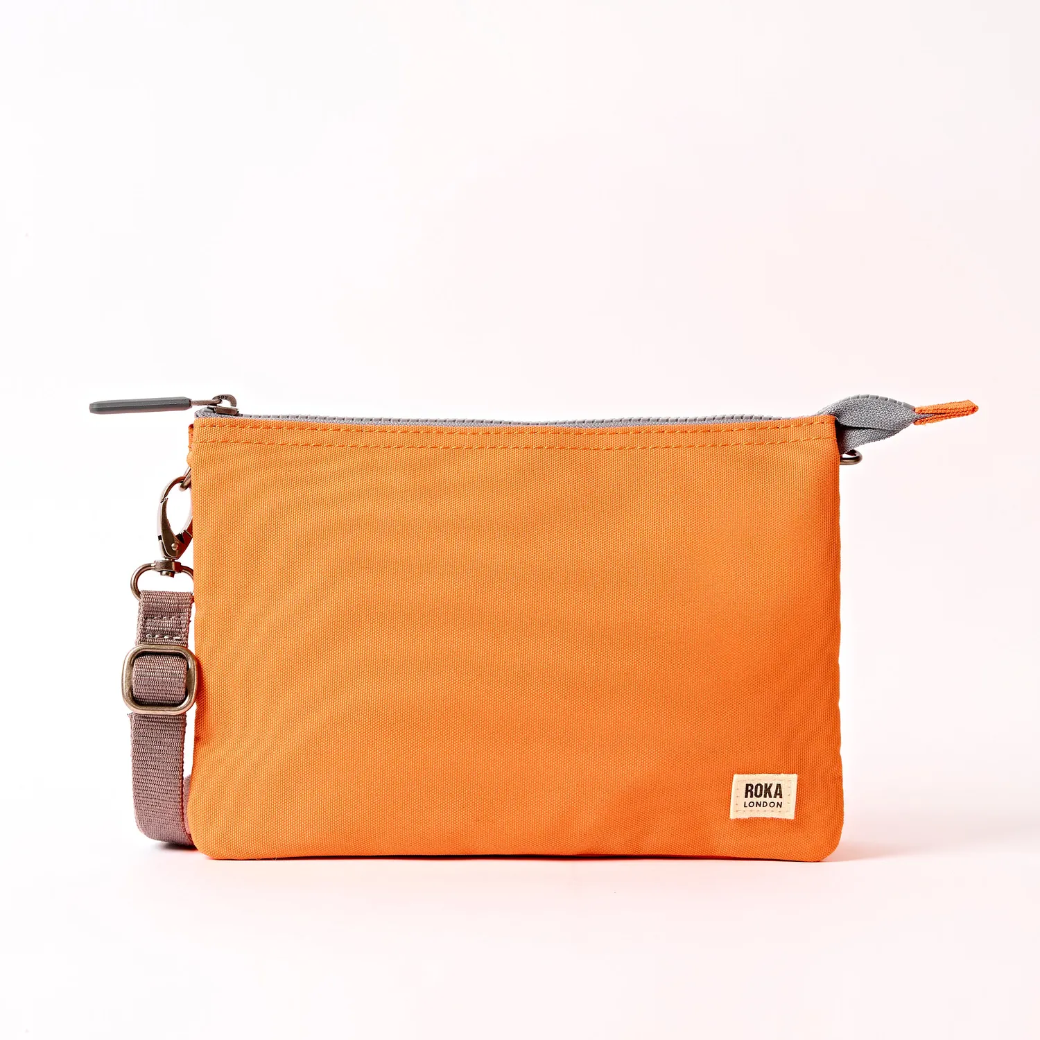 Roka London Carnaby XL crossbody Jaffa Orange 0,5 liter