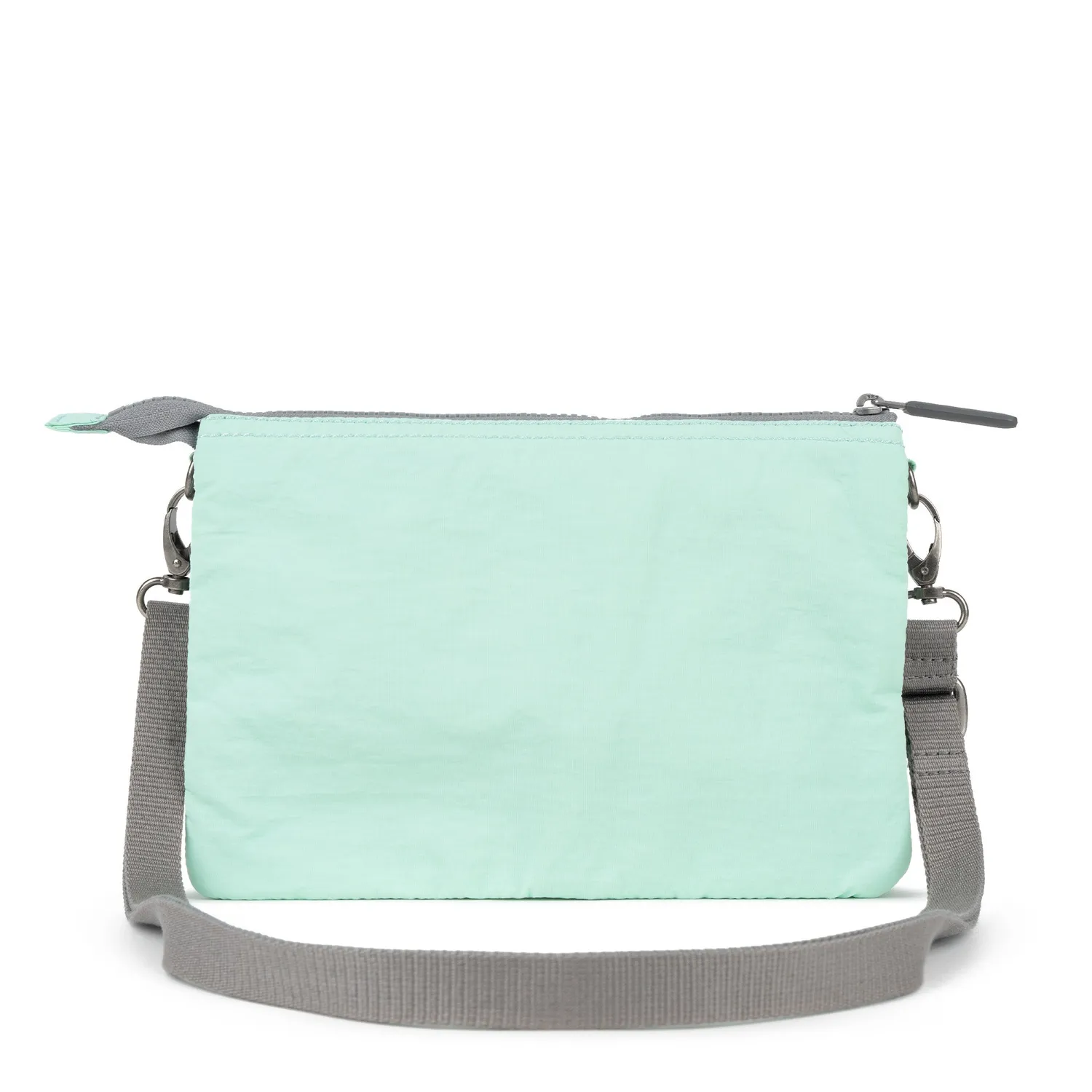 Roka London Carnaby XL crossbody taske Mint aftagelig rem