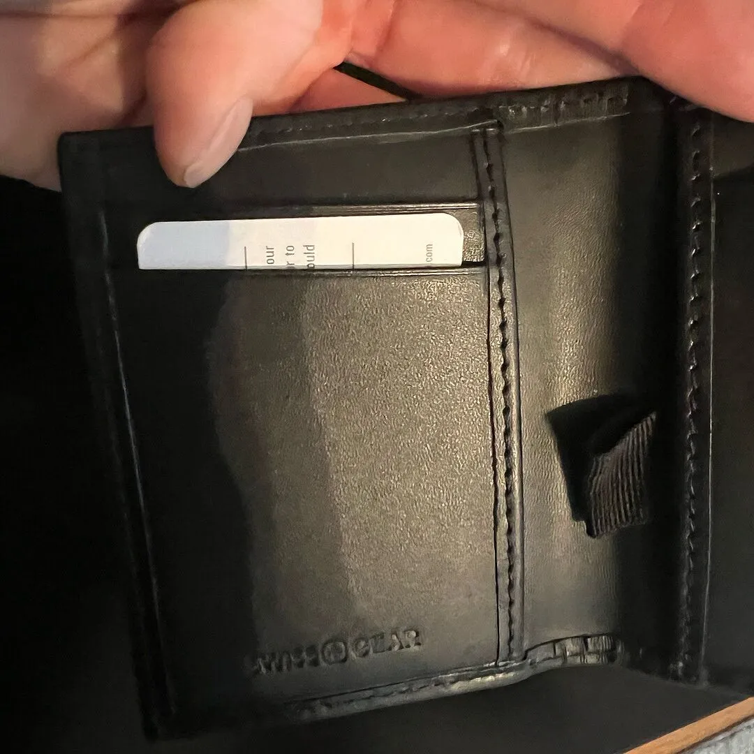 Swissgear Slymn BiFold pung kortholder læder RFID