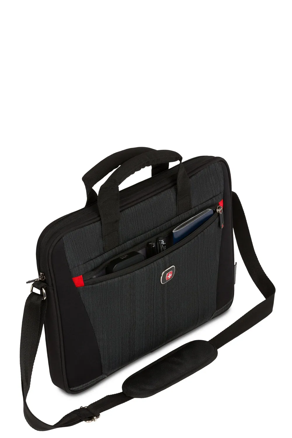 Swissgear 3866 computertaske 16" mørkegrå til pendling