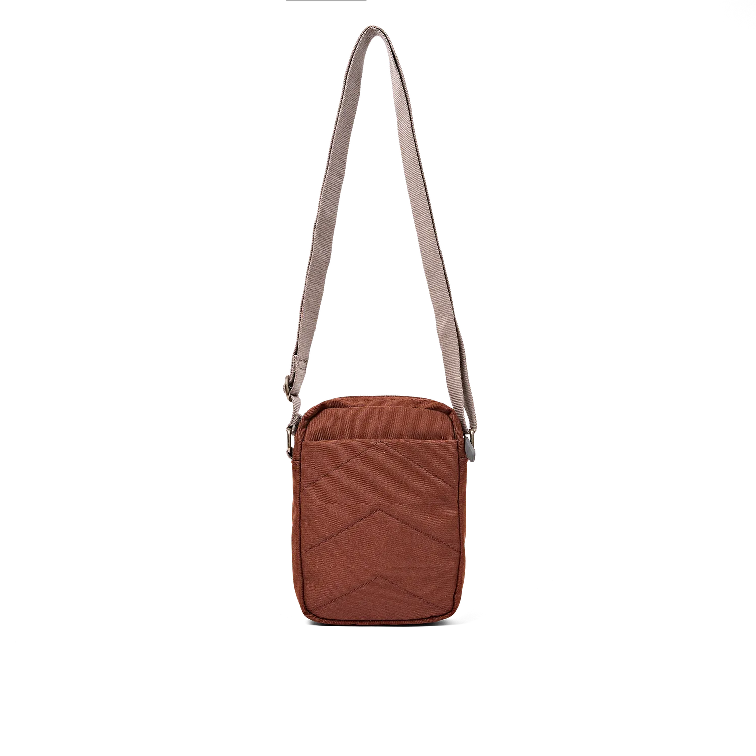 Roka London Bond Pocket crossbody taske Chocolate Small vejrafvisende