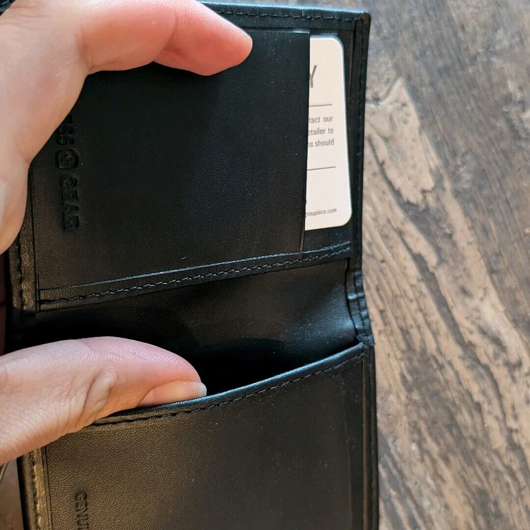 Swissgear Slymn BiFold pung kortholder læder RFID