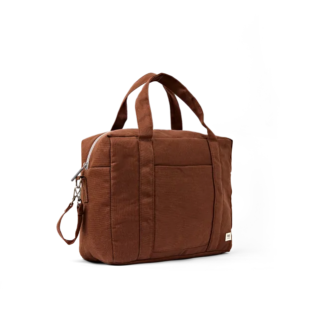 Roka London Somerset skuldertaske Large Lindt pusletaske