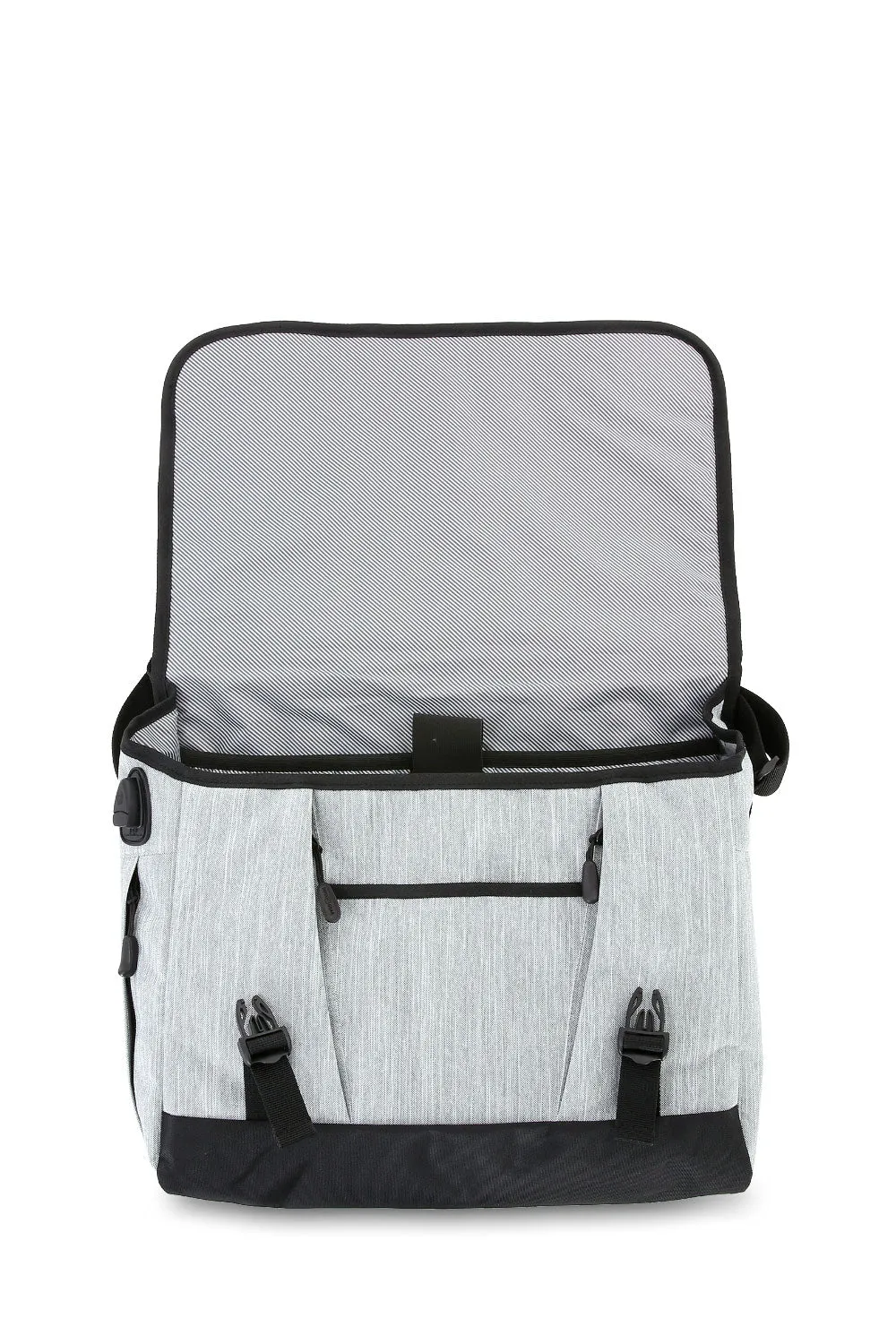 Swissgear 5659 messenger laptoptaske grå USB
