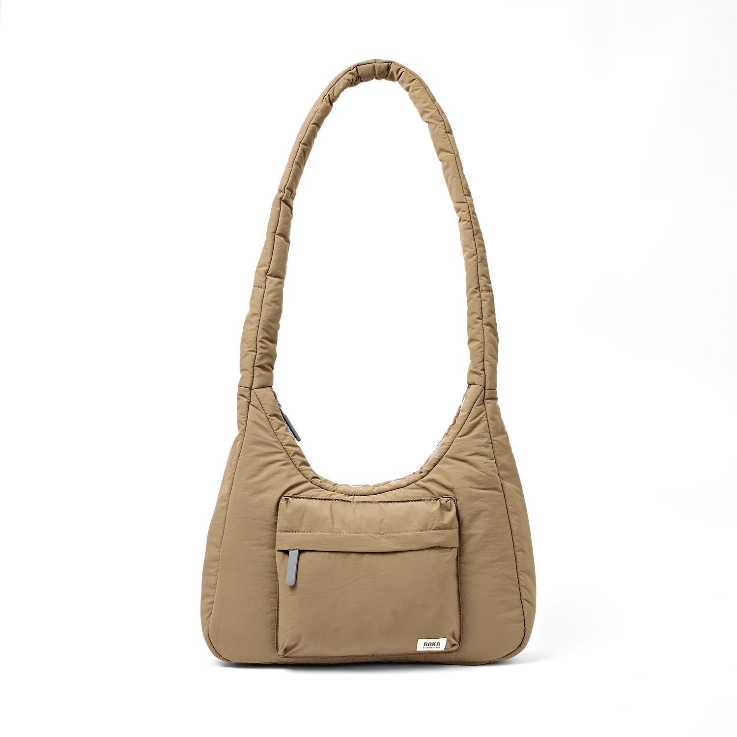 Roka London Belsize crossbody Basil Medium 14,7 liter puffy