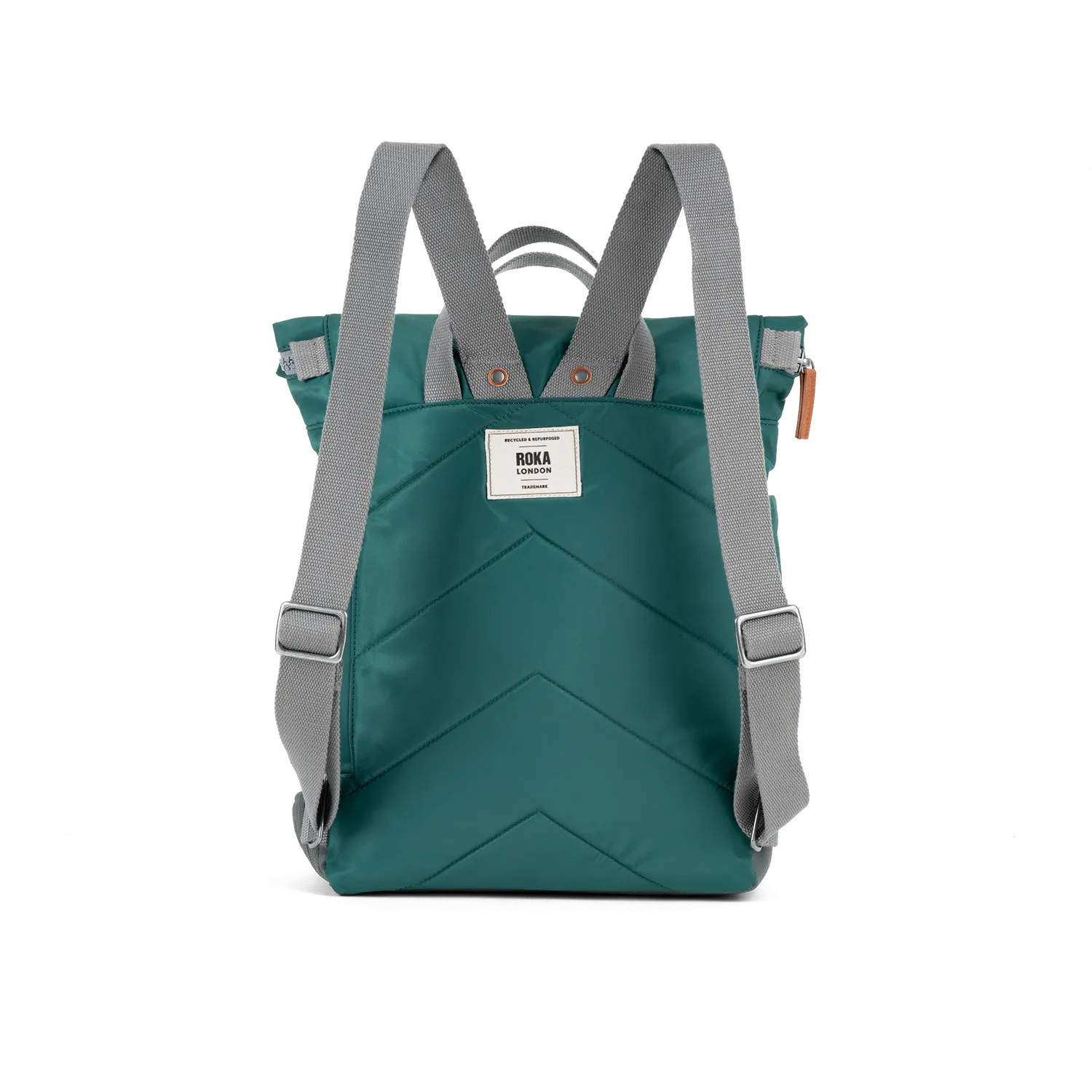 Roka London Bayswater Teal rygsæk Medium 14,6 liter laptop