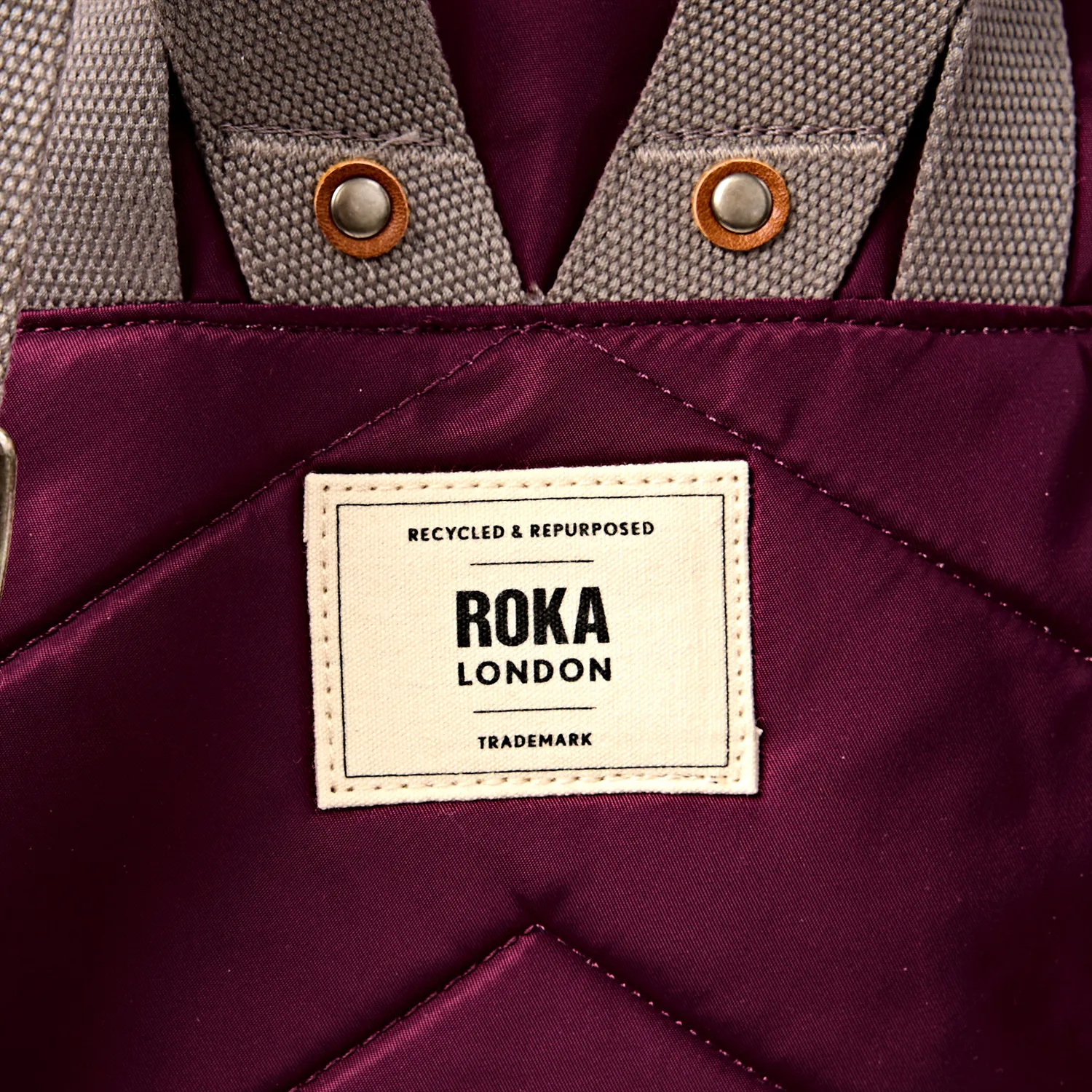 Roka London Bayswater rygsæk Royal Burgundy 14,6 liter
