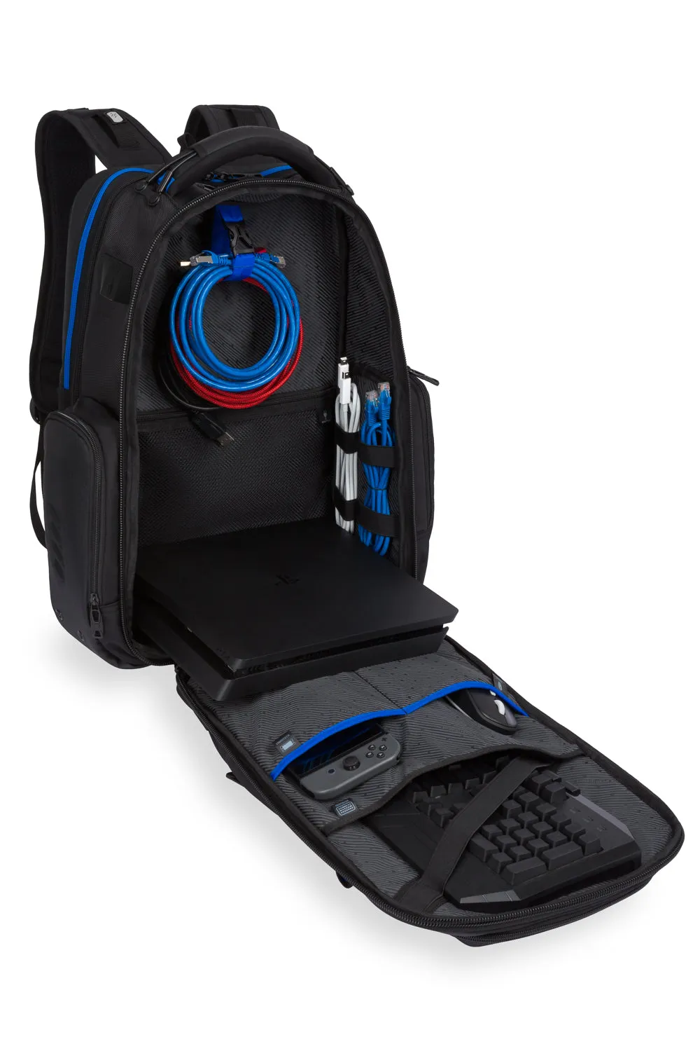 Swissgear Gamer Pro USB Gaming ScanSmart laptoprygsæk sort 17"