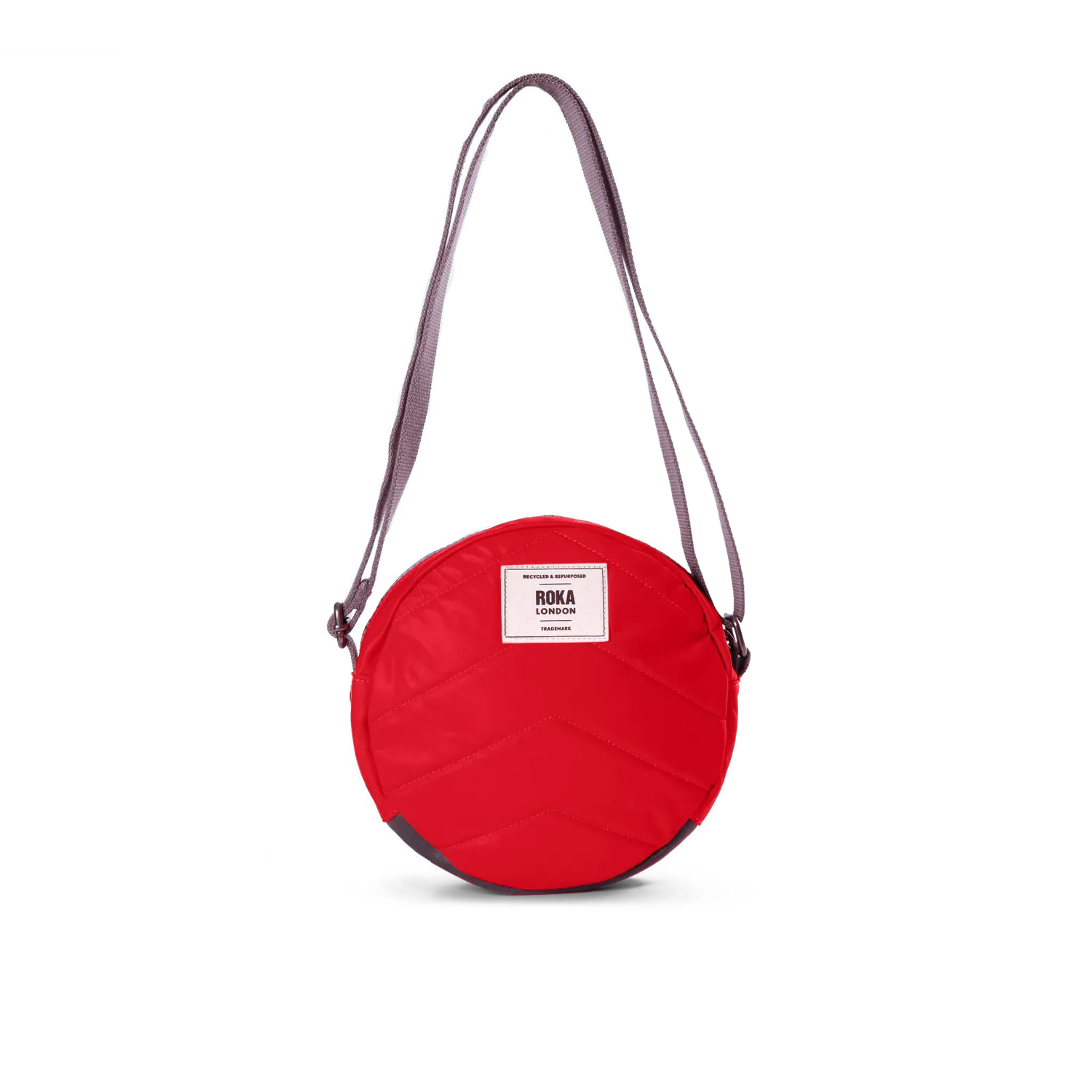Roka Paddington Small crossbody 4,1 liter – Cranberry