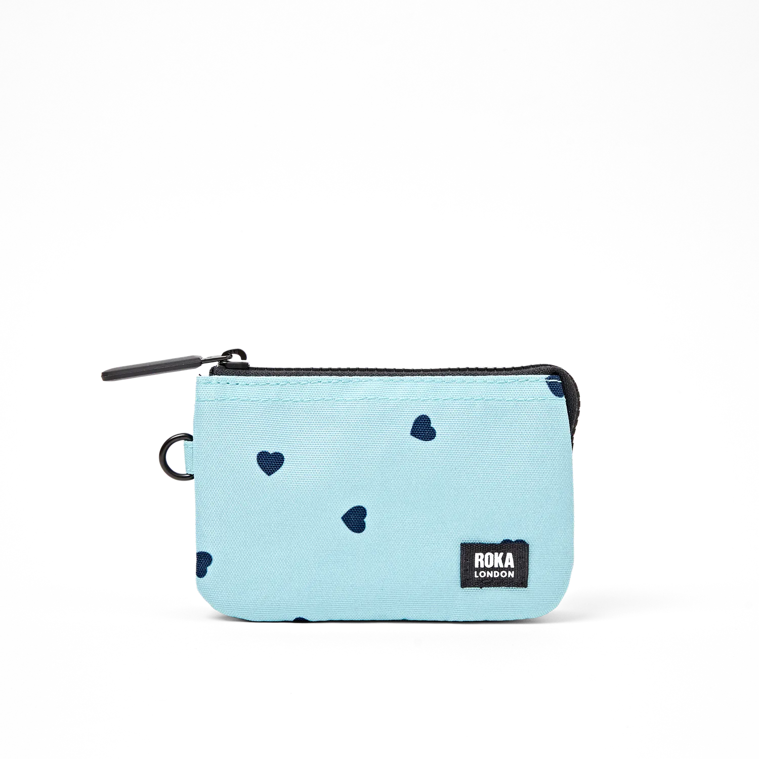 Roka London Carnaby Small pung heart print 0,2 liter