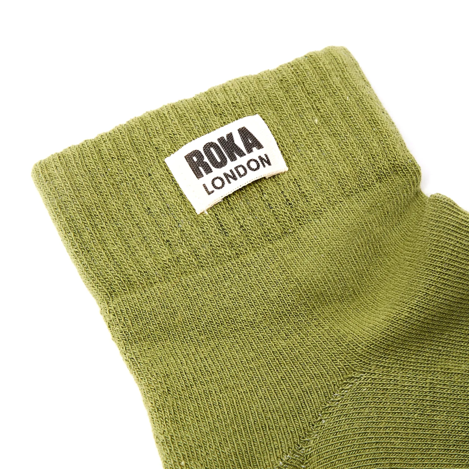 Roka London Wembley ankelstrømper Avocado UK 6-12
