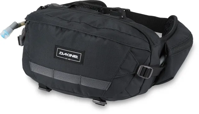 Dakine Hot Laps 5L hoftetaske sort med drikkesystem