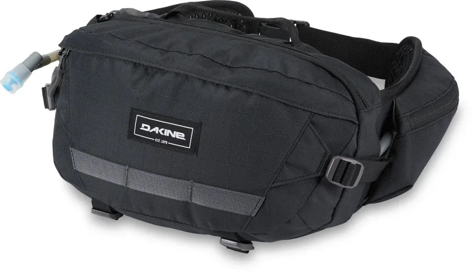 Dakine Hot Laps 5L hoftetaske sort med drikkesystem