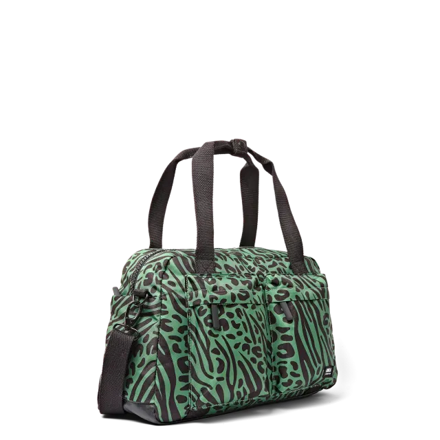 Roka London Gatwick Carry-On duffeltaske Mixed Animal Artichoke small