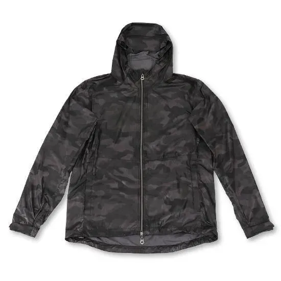 Harvest Label Apparel HV-0440 hættejakke S sort let