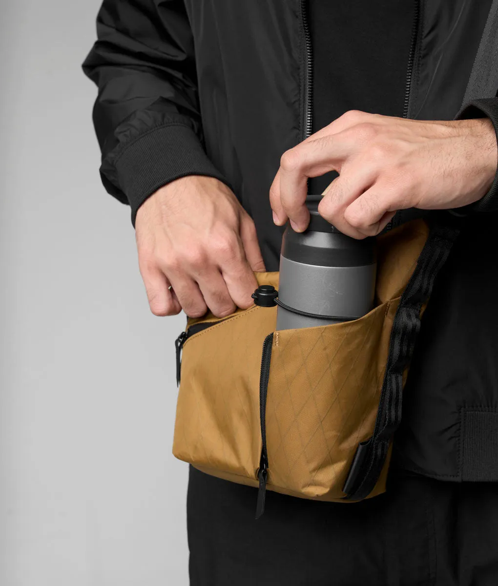 Alpaka Flow Satchel 2L skuldertaske coyote brown