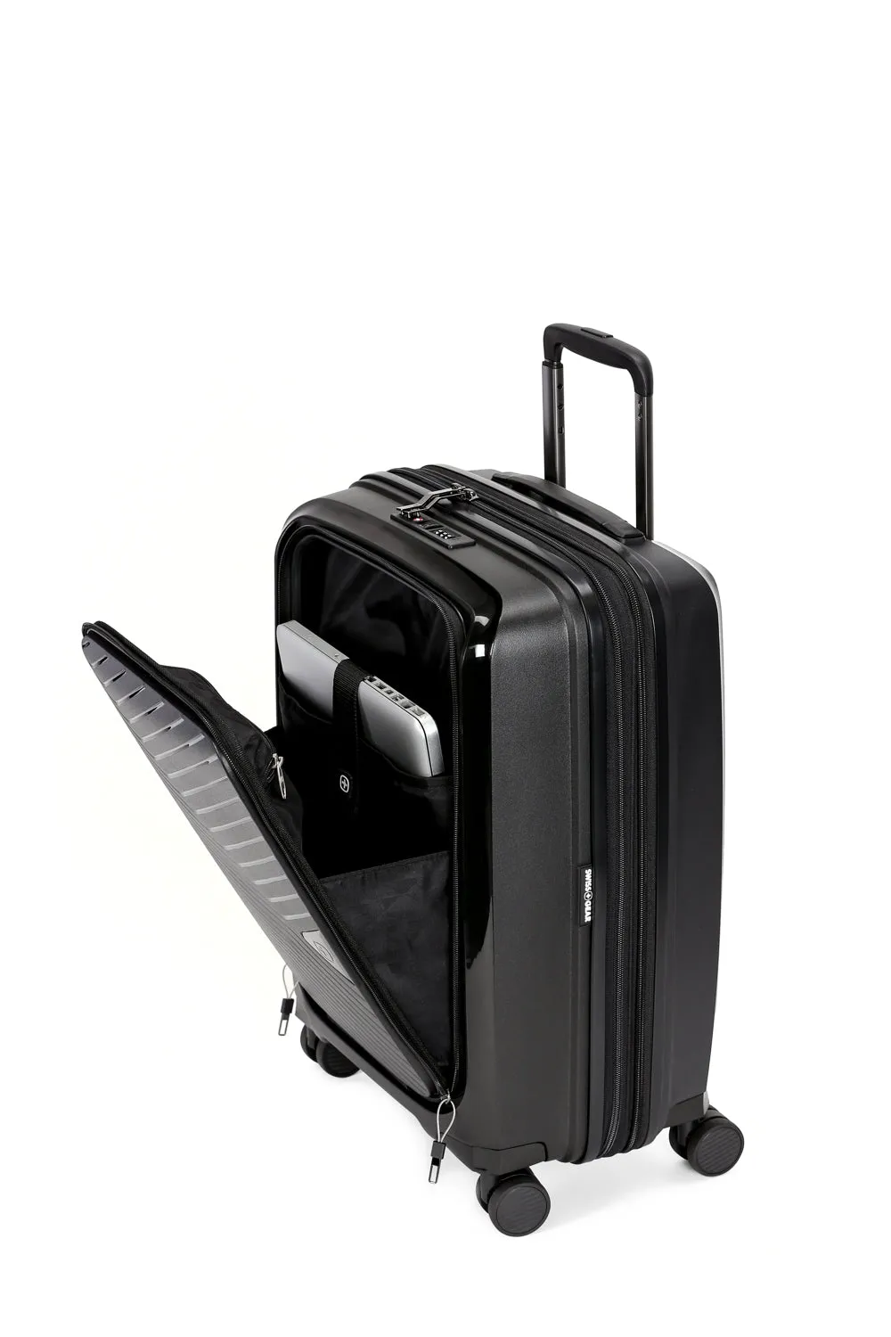 Swissgear 8836 kuffertsæt hård sort 2 dele