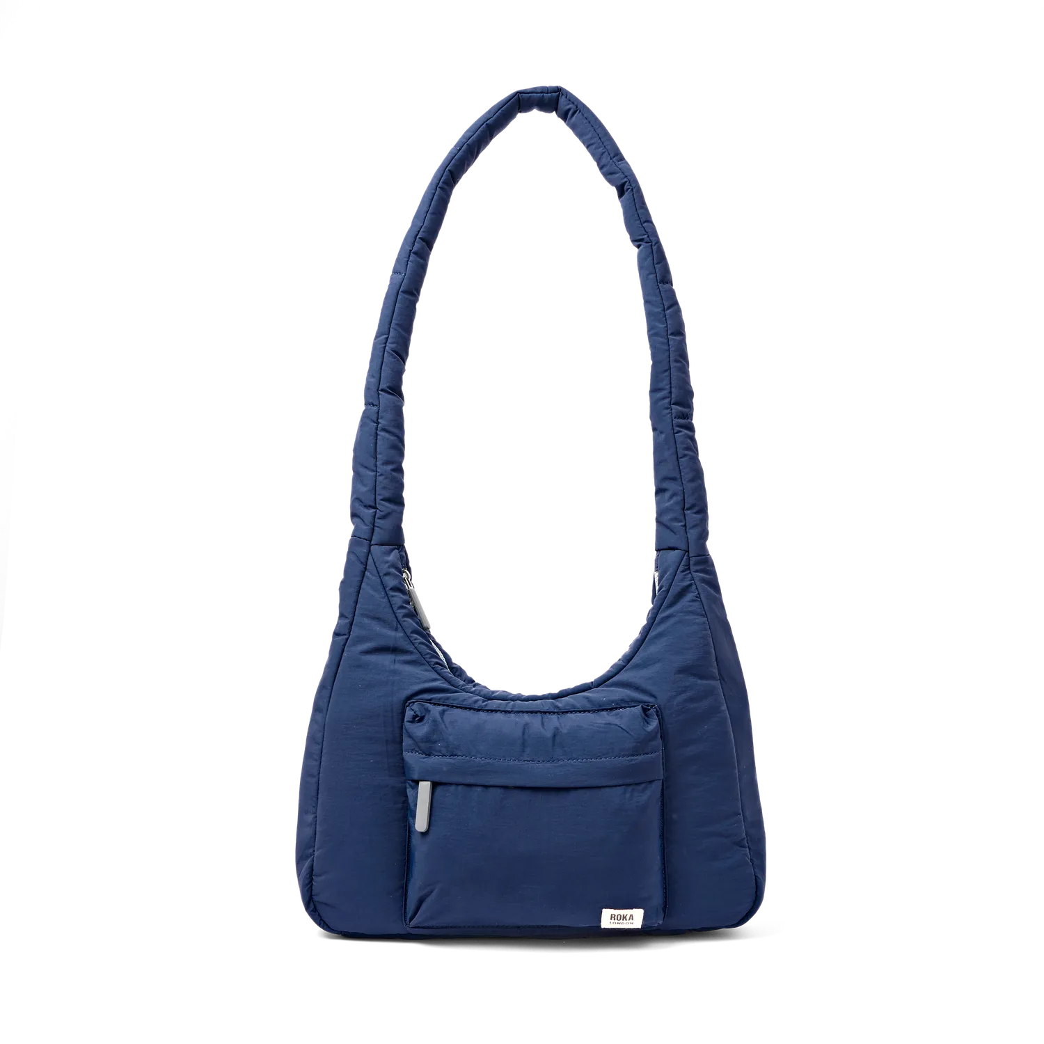 Roka London Belsize Medium crossbody taske deep cobalt