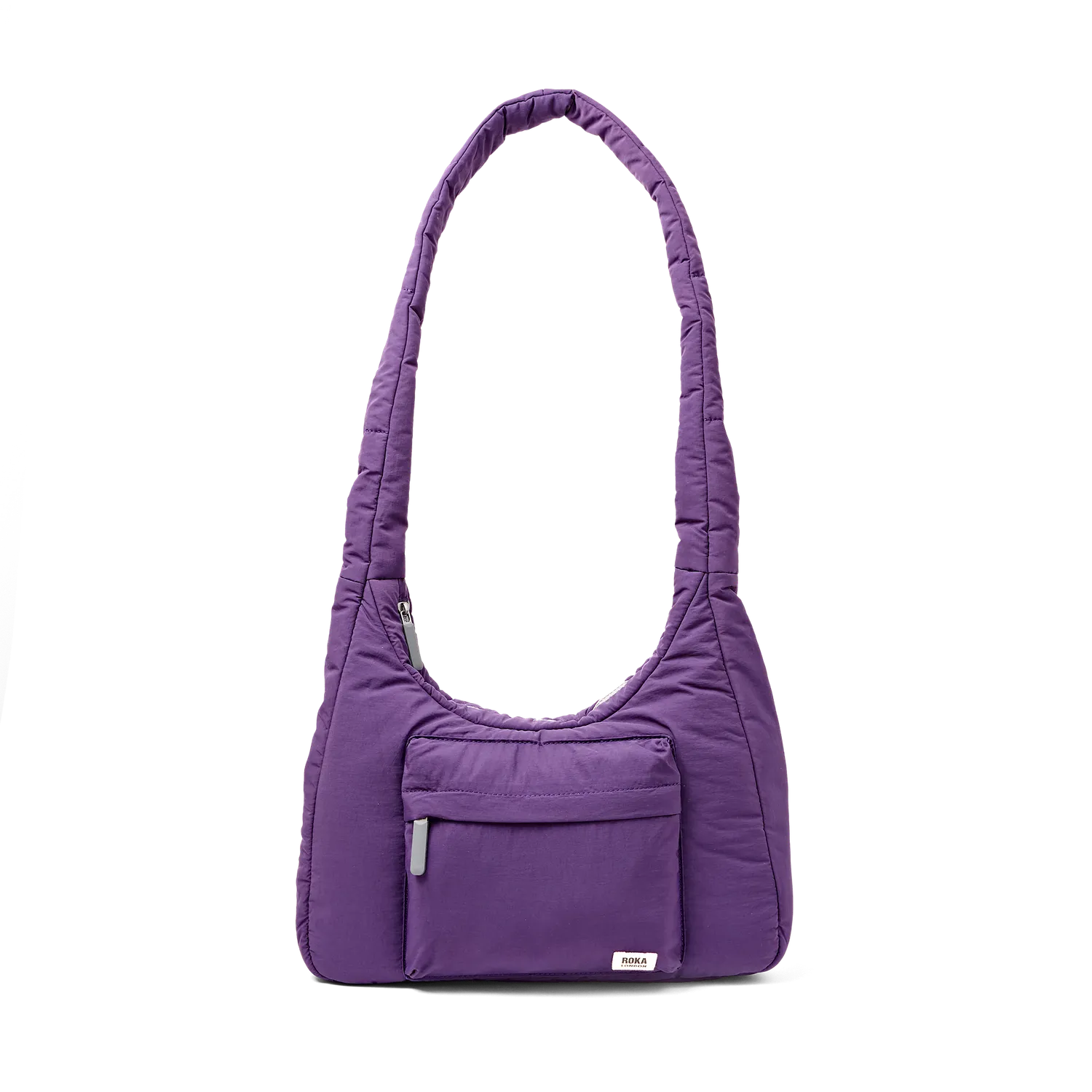 Roka London Belsize crossbody medium gothic grape 14 liter