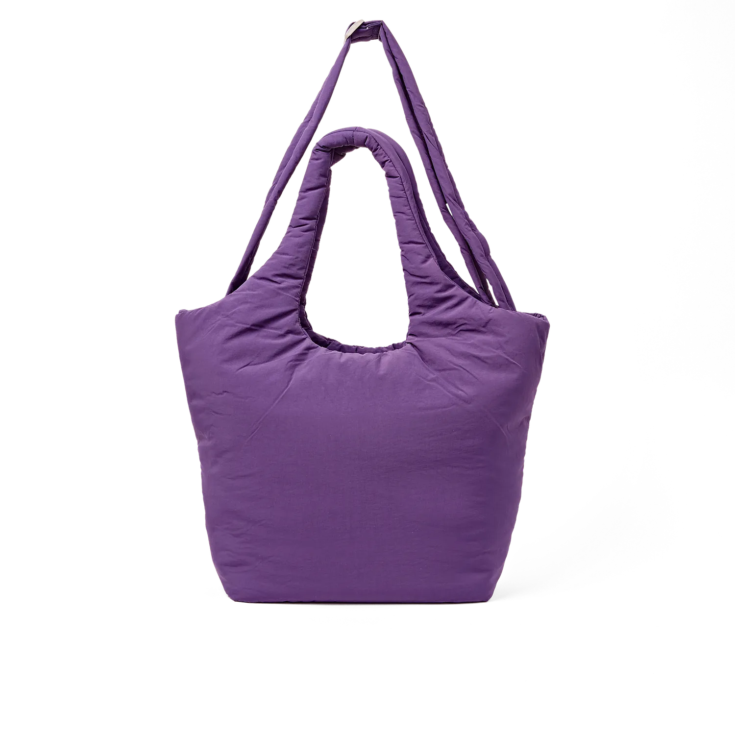 Roka London Oxford skuldertaske Medium gothic grape polstret