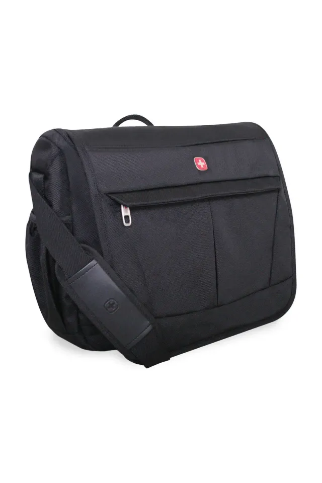 Swissgear 8869 computertaske sort messenger laptop