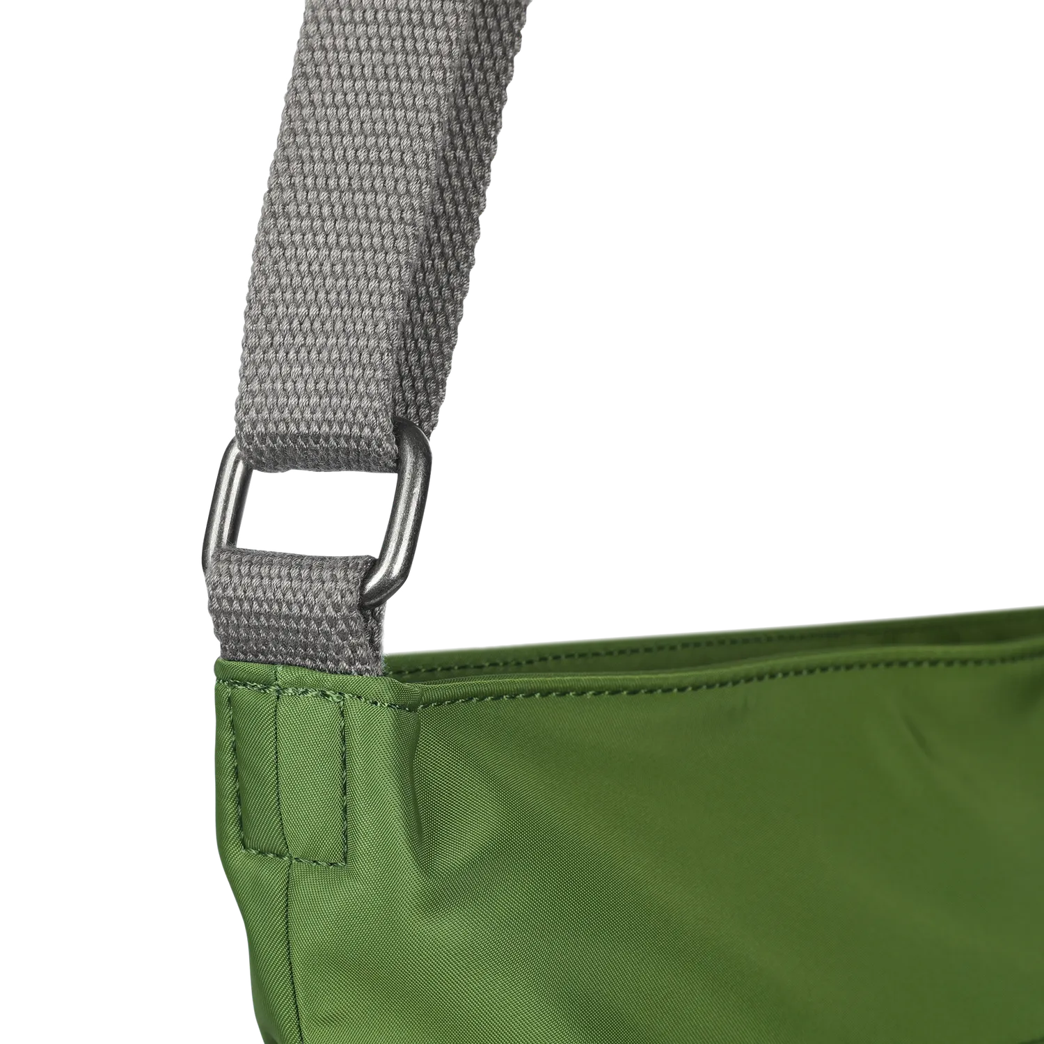 Roka London Kennington crossbody taske Avocado Medium struktureret